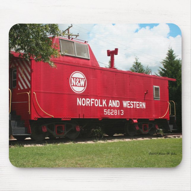 Norfolk and Western Railcar Mouse Mat (Front)