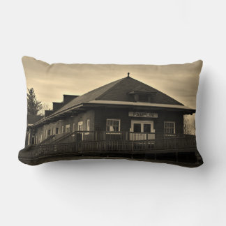 Norfolk and Western Railway Pamplin Station Pillow