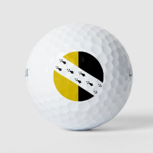 Norfolk county flag golf balls