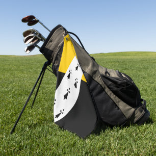 Norfolk county flag golf towel