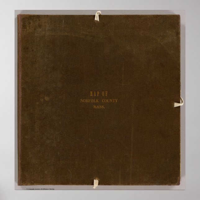 Norfolk County, Massachusetts Poster (Front)