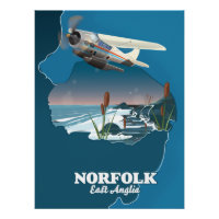 Norfolk East Anglia map