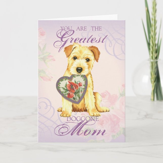 Norfolk Heart Mum Card (Front)