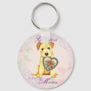 Norfolk Heart Mum Key Ring