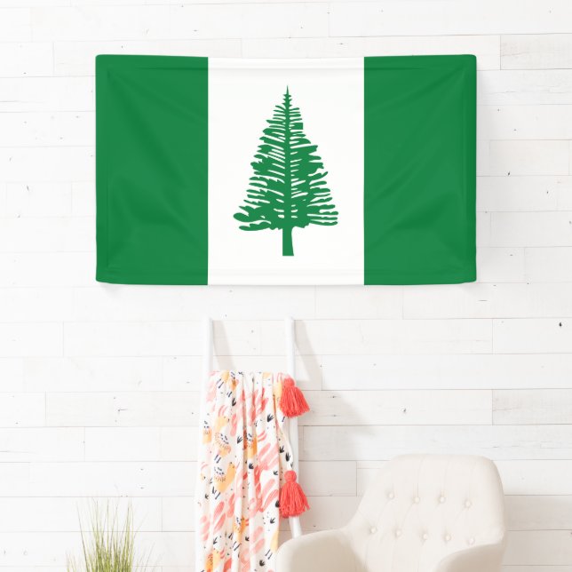 Norfolk Island flag Banner (Insitu)