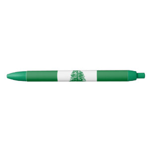Norfolk Island Flag Blue Ink Pen