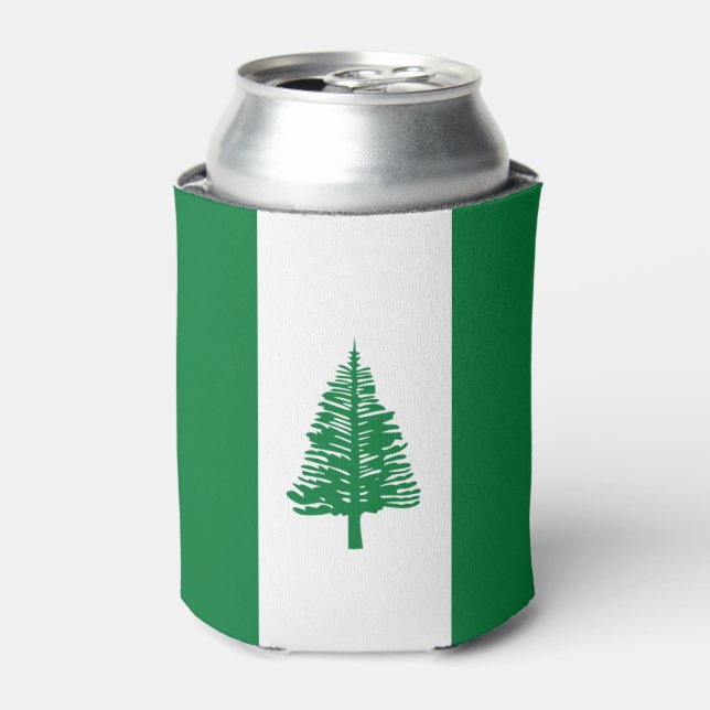 Norfolk Island Flag Can Cooler (Can Front)