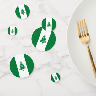 Norfolk Island flag Confetti