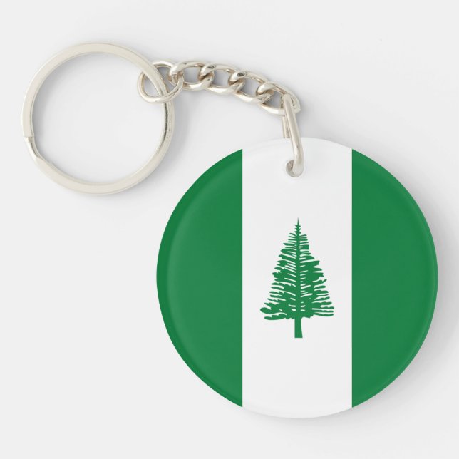 Norfolk Island Flag Key Ring (Front)