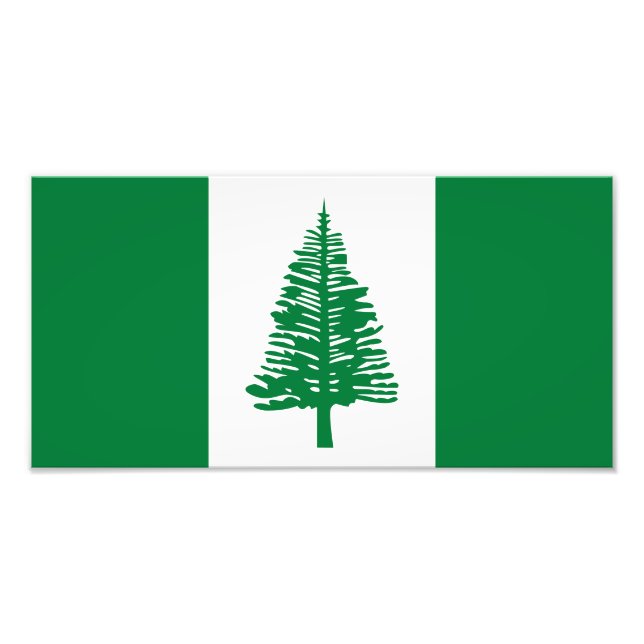 Norfolk Island Flag Photo Print (Front)