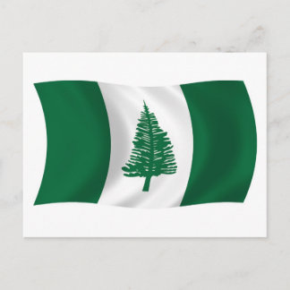 Norfolk Island Flag Postcard