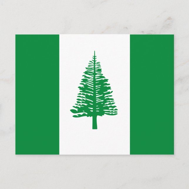 Norfolk Island Flag Postcard (Front)
