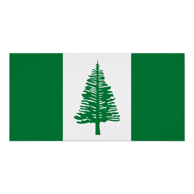 Norfolk Island Flag Poster (Front)