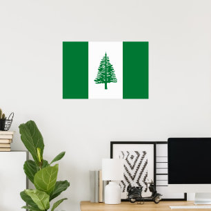Norfolk Island flag Poster