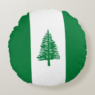 Norfolk Island Flag Round Cushion