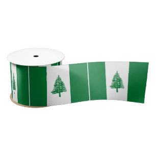 Norfolk Island Flag Satin Ribbon