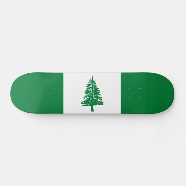 Norfolk Island Flag Skateboard (Horz)