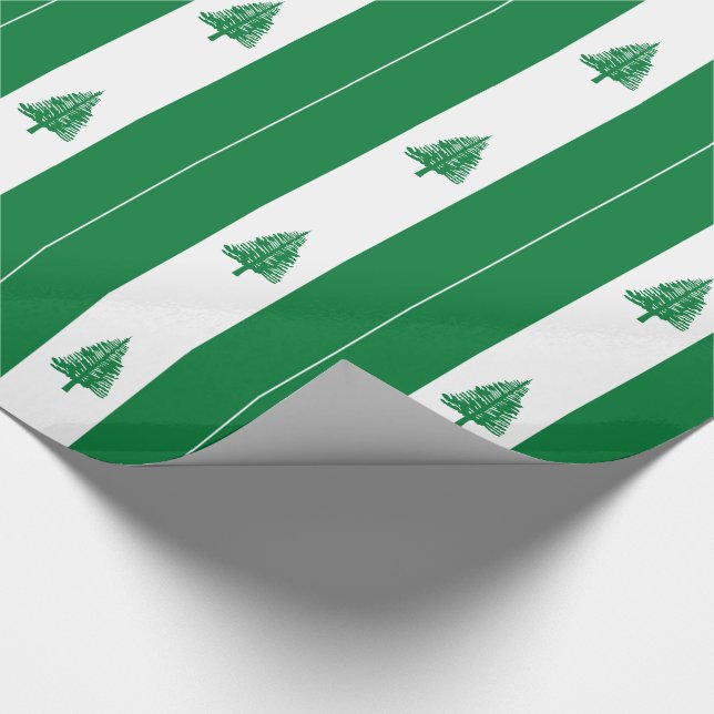 Norfolk Island Flag Wrapping Paper (Corner)