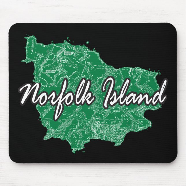 Norfolk Island Mouse Mat (Front)