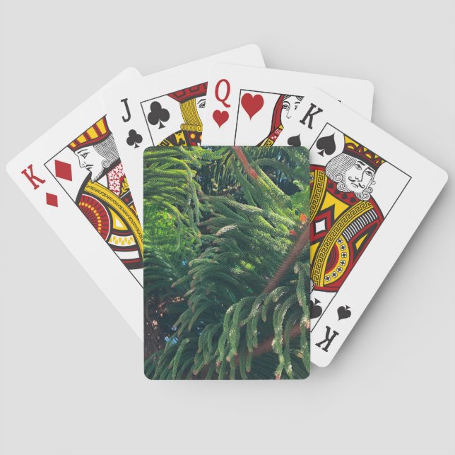 Norfolk Island Pine Playing Cards (Back)