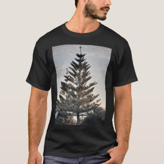 Norfolk Island Pine Trees In Sunset T-Shirt
