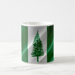 Norfolk Island - Waving Flag - Coffee Mug