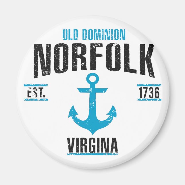 Norfolk Magnet (Front)