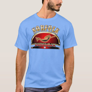 Norfolk Mermaid city Virginia T-Shirt