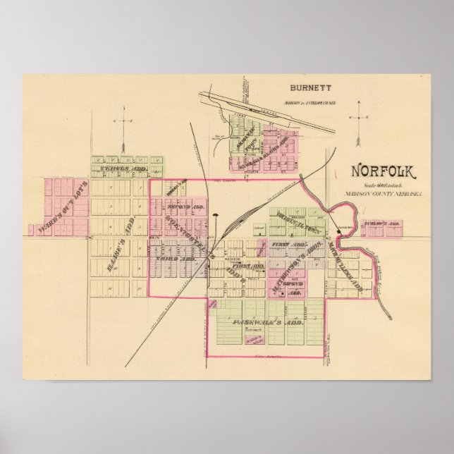 Norfolk, Nebraska Poster (Front)