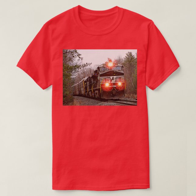 Norfolk Southern 7557 at Gardner T-Shirt (Design Front)