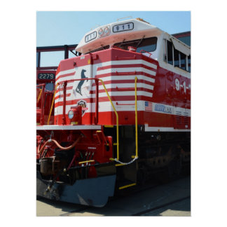 Norfolk Southern Railway 911 Diesel Locomotive Poster