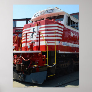 Norfolk Southern Railway 911 Diesel Locomotive Poster
