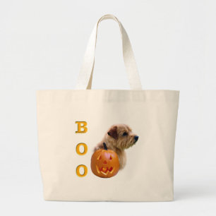 Norfolk Terrier Boo Large Tote Bag