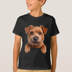 Norfolk terrier cute funny dog lover  T-Shirt