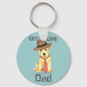 Norfolk Terrier Dad Key Ring