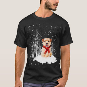 NORFOLK TERRIER Dog Christmas Happy Holidays Seaso T-Shirt