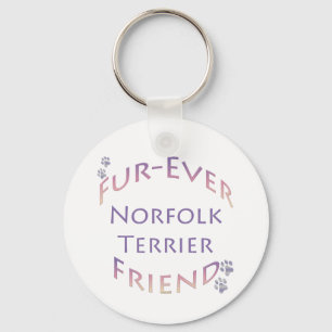 Norfolk Terrier Furever Key Ring