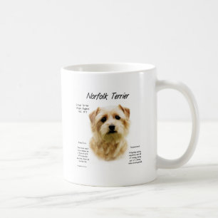 Norfolk Terrier History Design Coffee Mug