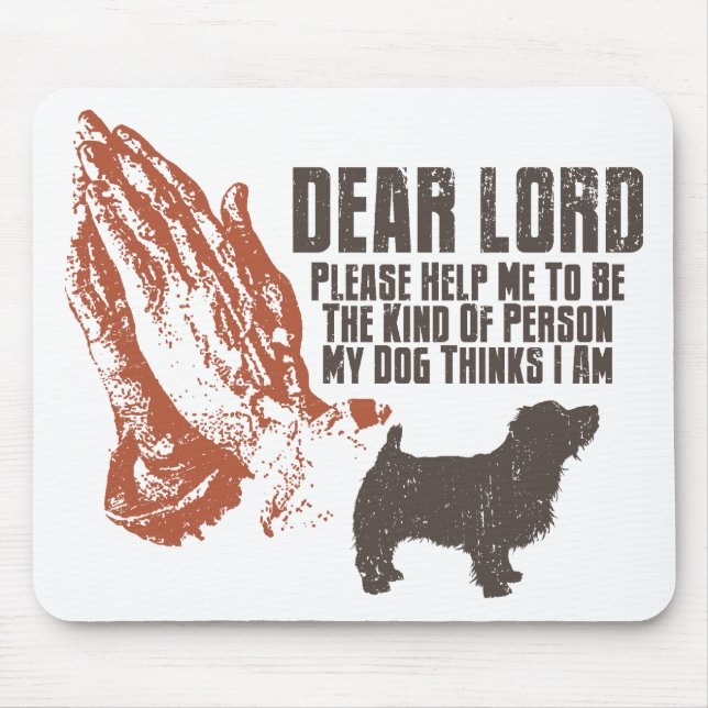 Norfolk Terrier Mouse Mat (Front)