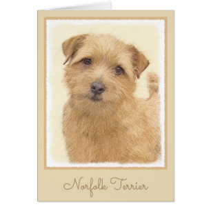 Norfolk Terrier Painting - Original Dog Art