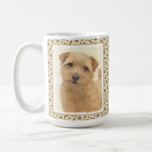 Norfolk Terrier Painting - Original Dog Art Coffee Mug