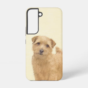Norfolk Terrier Painting - Original Dog Art Samsung Galaxy Case