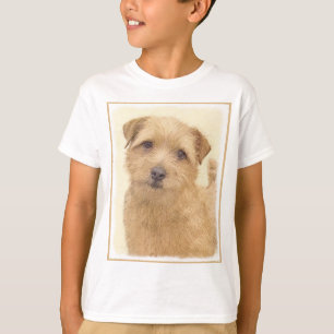 Norfolk Terrier Painting - Original Dog Art T-Shirt