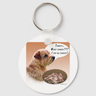 Norfolk Terrier Turkey Key Ring