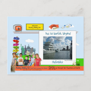 Norfolk, VA Postcard