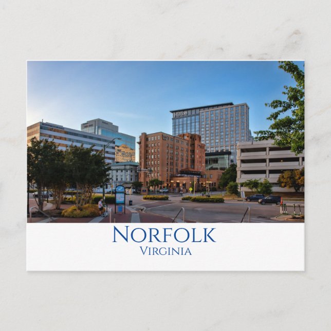 Norfolk, Virginia Postcard (Front)