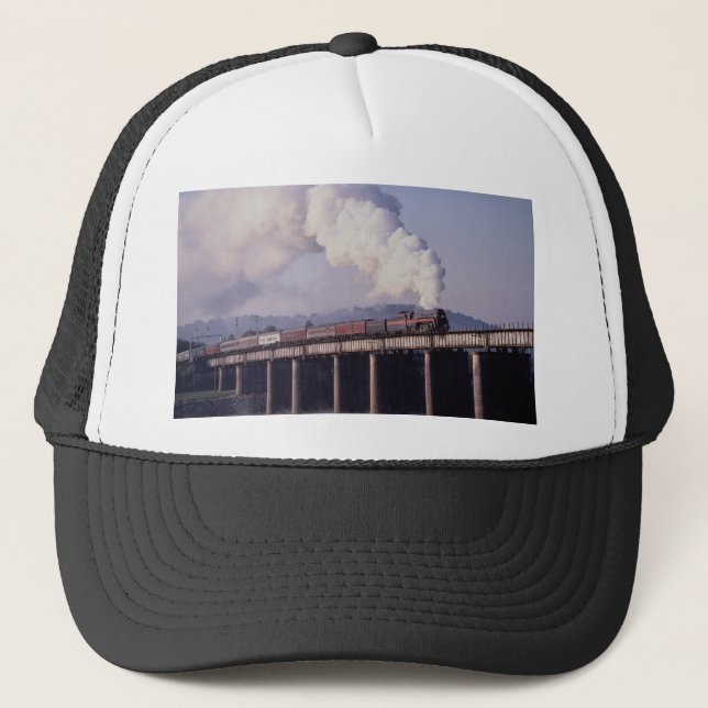 Norfolk & Western No. 611 crosses the Tennessee Ri Trucker Hat (Front)