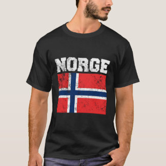 Norge Flag Norwegian Flag T-Shirt