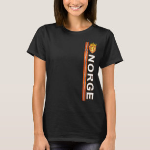 Norge Flag Pride Soccer And Sport Themed T-Shirt