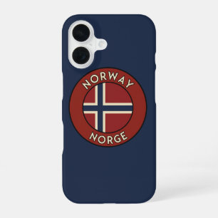 Norge Norway iPhone 16 Case